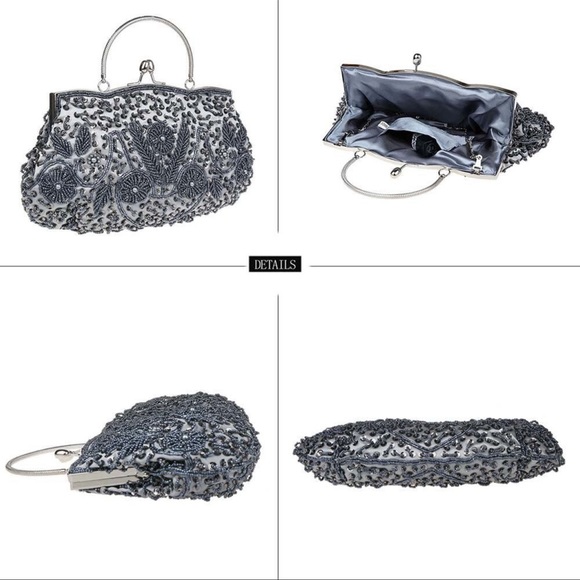 $12 Vintage style beaded purse $12 if bundled - Picture 2 of 12